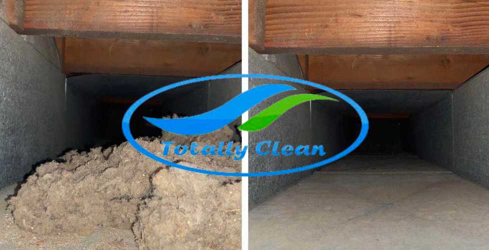 Totally Clean Air Duct Cleaning & Dryer Vent Cleaning | Milwaukee, WI 11 Air duct cleaning Milwaukee HVAC ventilation system being cleaned.