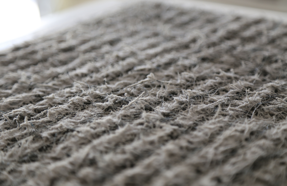 Dirty furnace filter